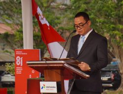 Semangat Merayakan HUT ke-81 Kemerdekaan Republik Indonesia, Pertamina Patra Niaga Kilang Balongan Gelar Upacara Bendera