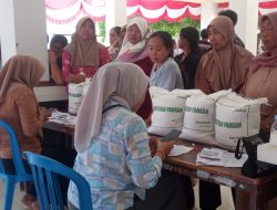 Camat Krangkeng Apresiasi Penyaluran Bansos Cadangan Beras Pemerintah di Desa Kapringan Indramayu