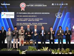 Pertamina Drilling Sabet 3 Penghargaan TOP GRC Awards 2026