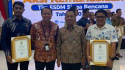 NHM Terima Penghargaan Aksi Kemanusiaan Tim ESDM Siaga Bencana 2026